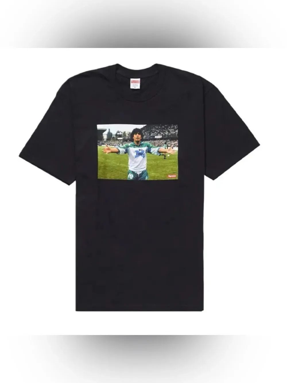Supreme Maradona Tee in Black Size L ~ Excellent
